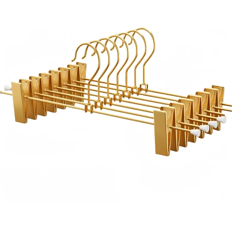 Металлические вешалки для одежды с 2 регулируемыми зажимами для универсального использования в шкафах Идеально подходят для хранения брюк, шорт, юбок и брюк S
Металлические вешалки для одежды с 2 регулируемыми зажимами для универсального использования в шкафах Идеально подходят для хранения брюк, шорт, юбок и брюк S