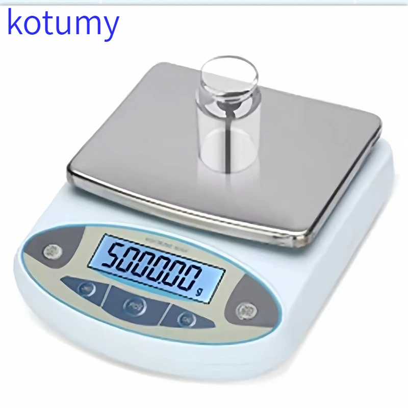 KOTUMY 5000g 0.01g Electronic Balance JM-B50002 Precision Digital Scale 110V/220V For Jewelry Herb Chemical Analysis
KOTUMY 5000g 0.01g Electronic Balance JM-B50002 Precision Digital Scale 110V/220V For Jewelry Herb Chemical Analysis