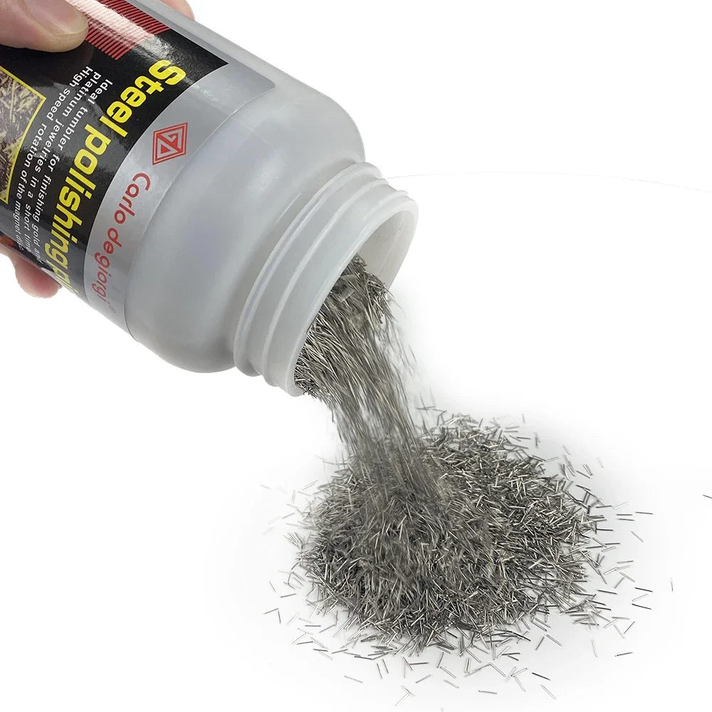 1000g Magnetic Polishing Pins Mini Stainless Steel Tumbler Accessories Jewelry Polishing Needles Finishing Cleaning Tool
1000g Magnetic Polishing Pins Mini Stainless Steel Tumbler Accessories Jewelry Polishing Needles Finishing Cleaning Tool
