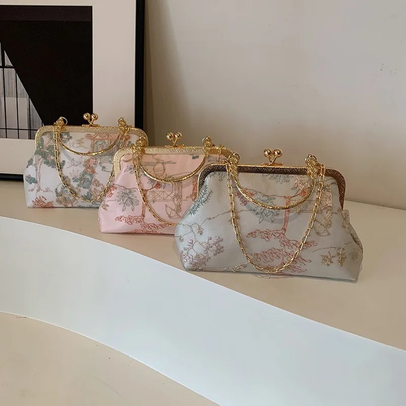 Chain Small Square Bag, Fashionable Shoulder Bag Crossbody Bag, Ancient Style Handbag
Chain Small Square Bag, Fashionable Shoulder Bag Crossbody Bag, Ancient Style Handbag