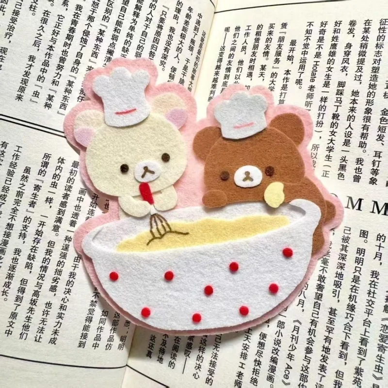 Rilakkuma фетр шеф-повар Bearbrother фетр ручной работы милая школьная сумка для девочек аксессуары для одежды студенческие канцелярские принадлежности украшения подарки другу
Rilakkuma фетр шеф-повар Bearbrother фетр ручной работы милая школьная сумка для девочек аксессуары для одежды студенческие канцелярские принадлежности украшения подарки другу