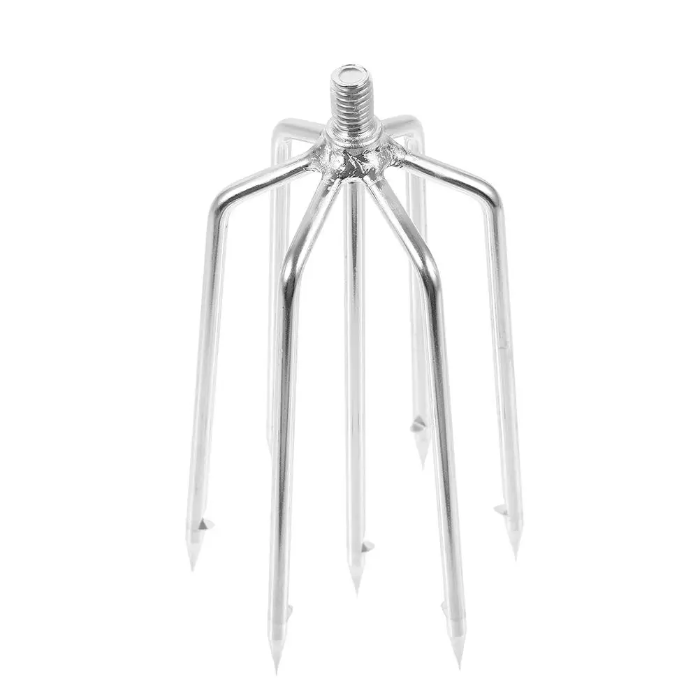 Stainless Steel 7-Prong Fishing Durable Barbed Fork Gig Lantern Tool Portable Retractable Hook Outdoor Accessories
Stainless Steel 7-Prong Fishing Durable Barbed Fork Gig Lantern Tool Portable Retractable Hook Outdoor Accessories