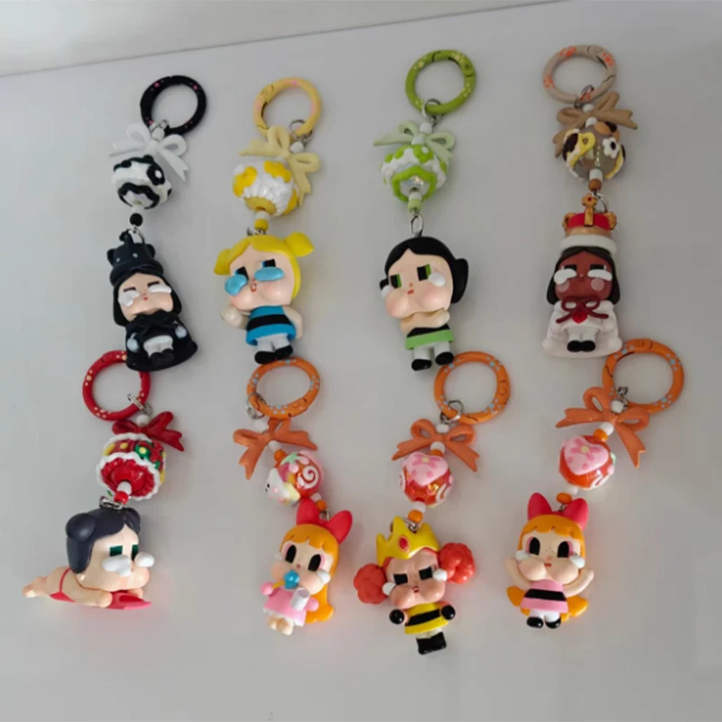 New Mini Crybaby Bow Keychain Cute Cartoon Three-dimensional Doll Backpacks Decoration Pendant Car Key Chain Women and Men Gifts
New Mini Crybaby Bow Keychain Cute Cartoon Three-dimensional Doll Backpacks Decoration Pendant Car Key Chain Women and Men Gifts