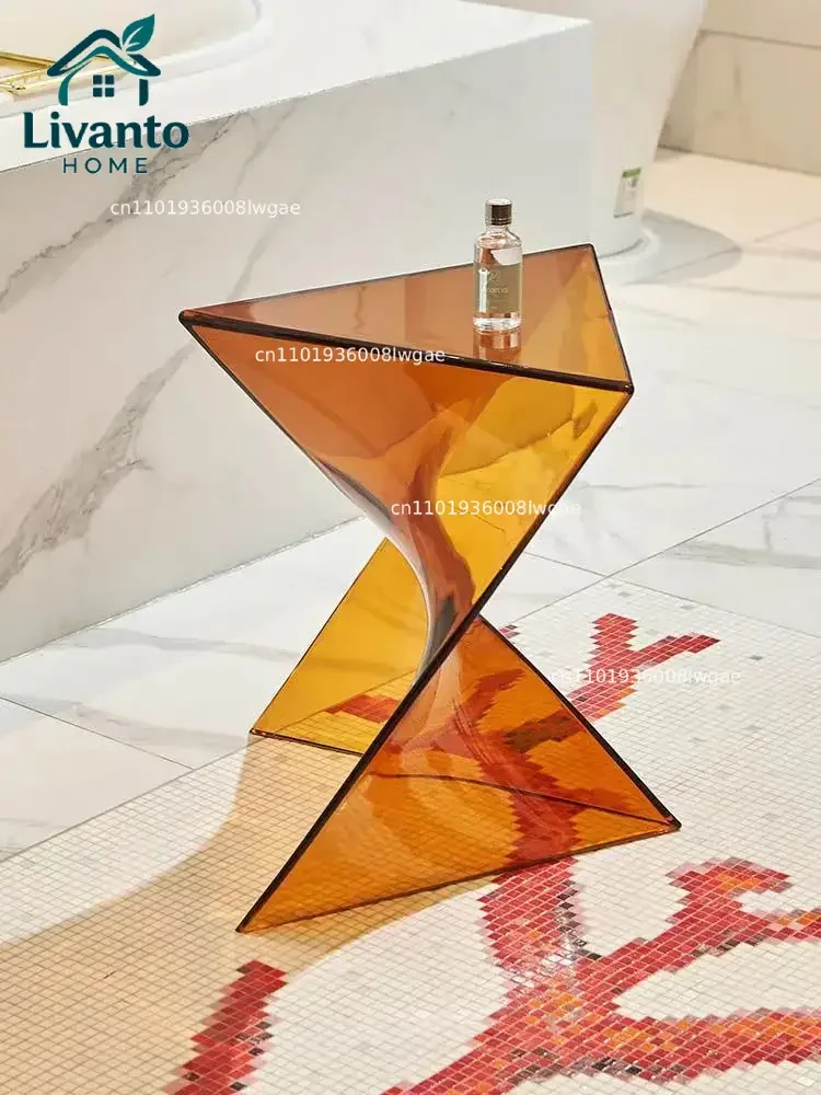 Light Luxury Coffee Table for Home, Transparent Acrylic Sofa Side Table, Designer Small Apartment Simple Bedside Table
Light Luxury Coffee Table for Home, Transparent Acrylic Sofa Side Table, Designer Small Apartment Simple Bedside Table