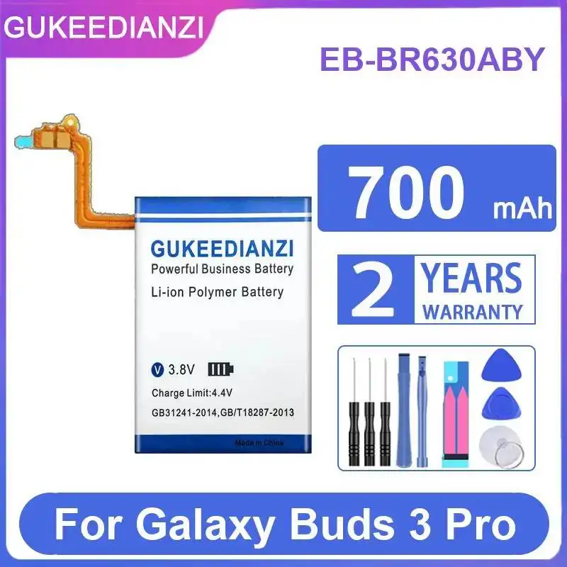 EB-BR630ABY 700mAh For Galaxy Buds 3 Pro Reliable Replacement Durable Watch Battery
EB-BR630ABY 700mAh For Galaxy Buds 3 Pro Reliable Replacement Durable Watch Battery