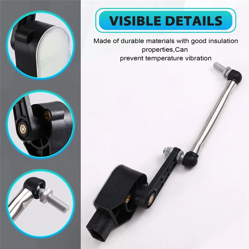 Premium Rear Body Height Level Sensor And Rod Set For Hyundai Equus Genesis 08-14, Parts 55830-3M200 55830-3M300
Premium Rear Body Height Level Sensor And Rod Set For Hyundai Equus Genesis 08-14, Parts 55830-3M200 55830-3M300