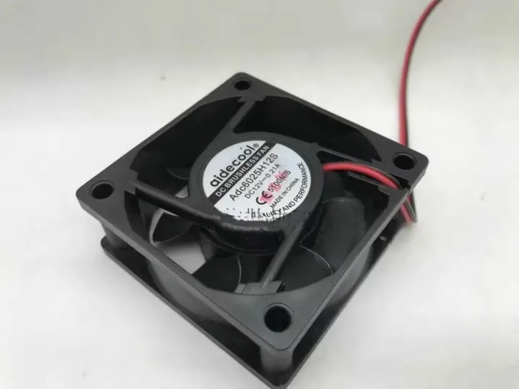 NEW FOR Aidecool 6025 Adc6025H12S 12V 0.21A 6CM Cooling Fan
NEW FOR Aidecool 6025 Adc6025H12S 12V 0.21A 6CM Cooling Fan
