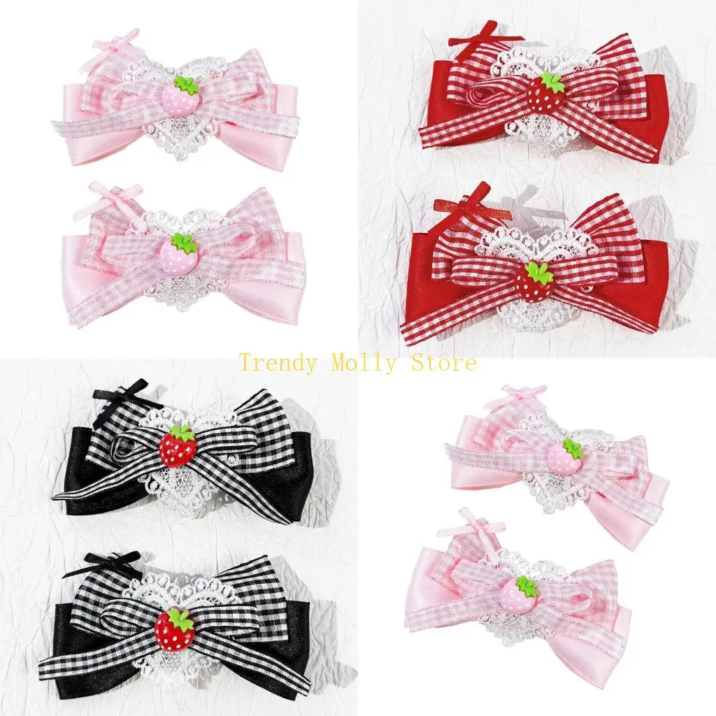N5KB Fashion Sweet Fashion Hairpin Barrette With Plaided Bowknot Decoration For Female
N5KB Fashion Sweet Fashion Hairpin Barrette With Plaided Bowknot Decoration For Female