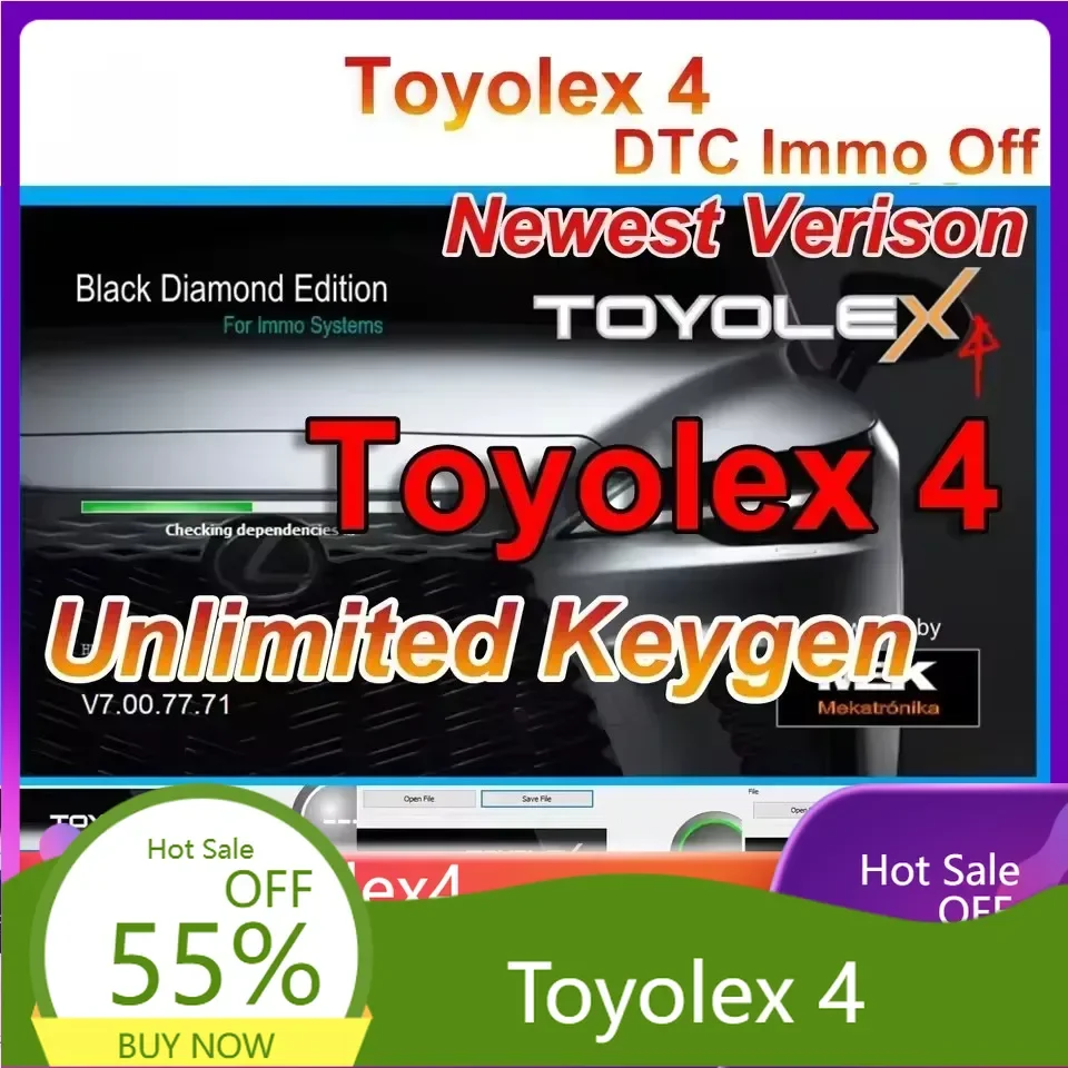 Toyolex 4 2025 НОВИНКА Распродажа Toyolex4 Unlimited Keygen для Lexus Denso Mascheramento DTC Funziona для Kess Ktag ECU Tuning Toyolex4
Toyolex 4 2025 НОВИНКА Распродажа Toyolex4 Unlimited Keygen для Lexus Denso Mascheramento DTC Funziona для Kess Ktag ECU Tuning Toyolex4