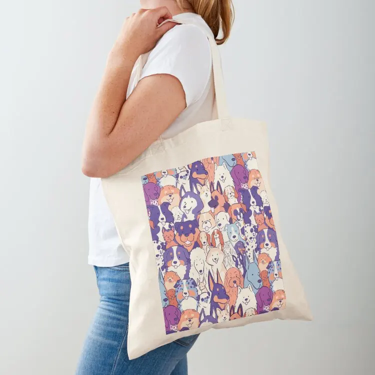 Dogs breeds pattern - So many dogs! A cute cartoon dog breeds illustration pattern Tote Bag
Dogs breeds pattern - So many dogs! A cute cartoon dog breeds illustration pattern Tote Bag