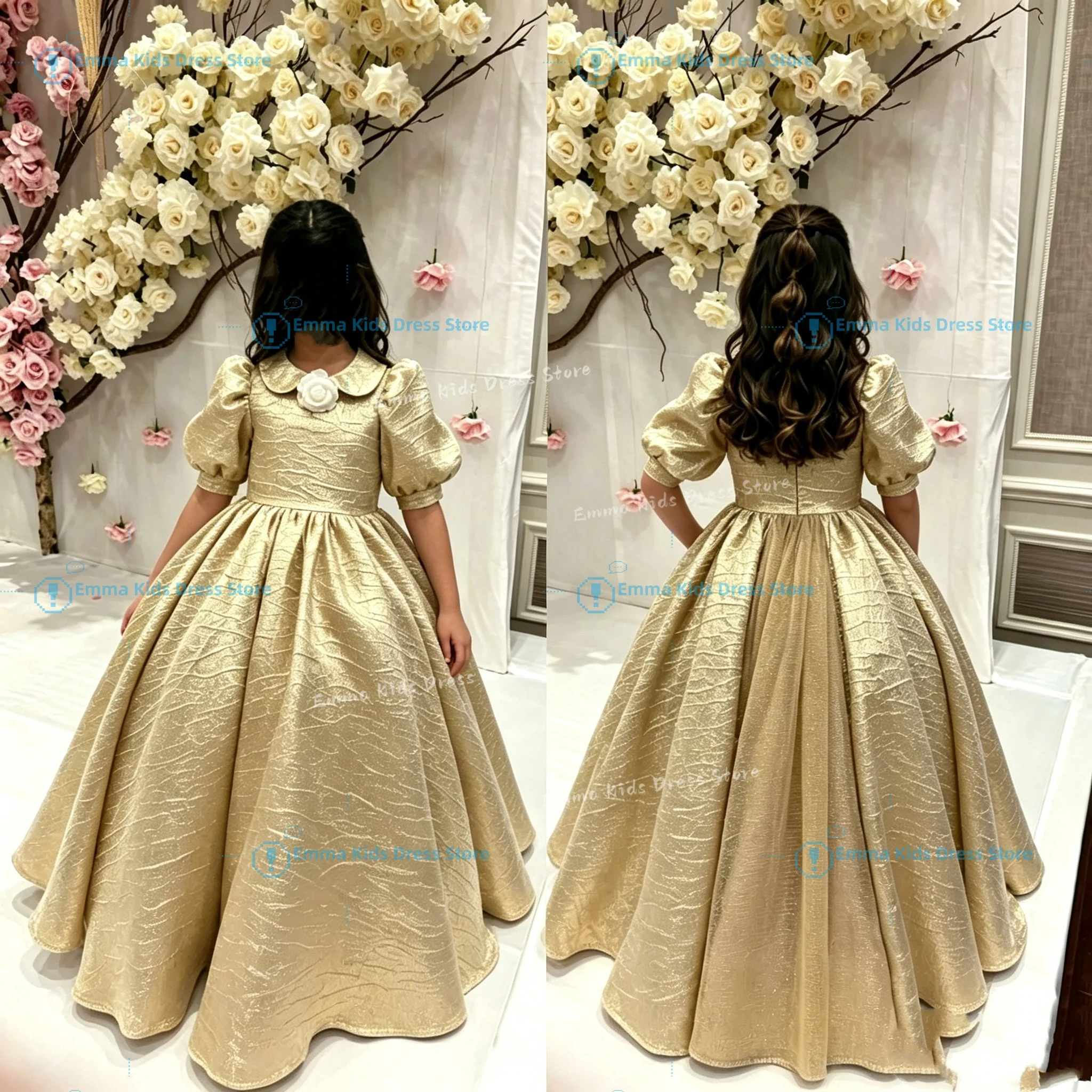 Simple Mesh Bow Children's Flower Girl Dress Pageant Wedding Girls' A-Line Bridesmaid First Communion Dress
Simple Mesh Bow Children's Flower Girl Dress Pageant Wedding Girls' A-Line Bridesmaid First Communion Dress