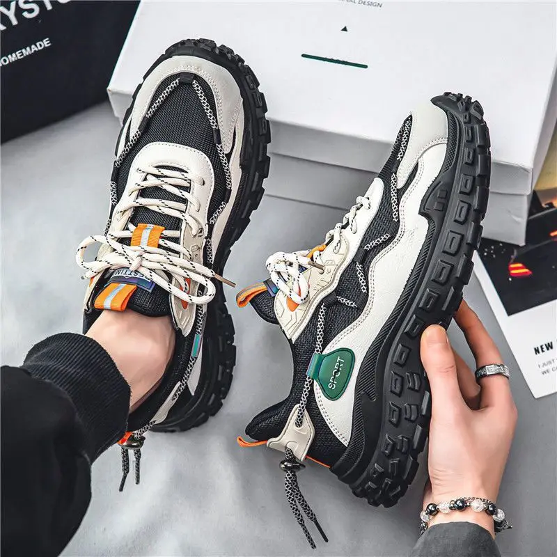 Men's Spring 2025 New Style Sports Shoes Anti-slip Thick Bottom Running Shoes Dad Trendy Slip-ons Breathable round Toe ...
Men's Spring 2025 New Style Sports Shoes Anti-slip Thick Bottom Running Shoes Dad Trendy Slip-ons Breathable round Toe ...