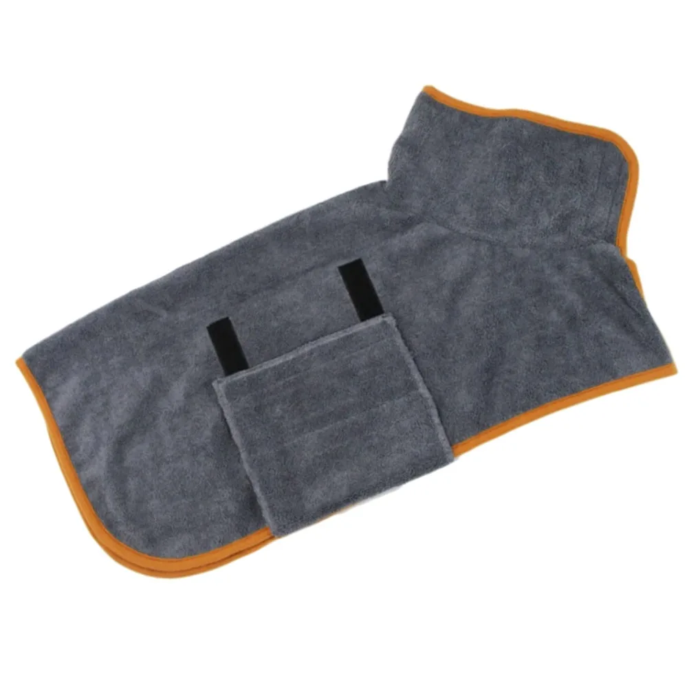 Absorbent Bathrobe Puppy Towel Pet Water Supple Clothes Dog Wear-resistant Gray S Small Quick Dry After Bath Polyester Material
Absorbent Bathrobe Puppy Towel Pet Water Supple Clothes Dog Wear-resistant Gray S Small Quick Dry After Bath Polyester Material
