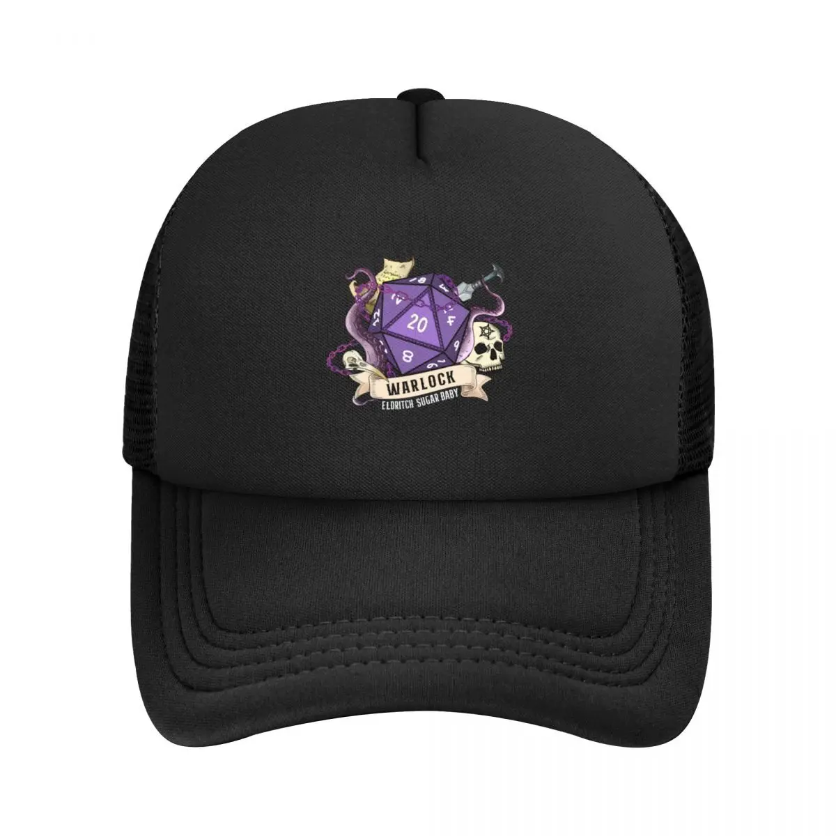 Военные кости DND WARLOCK D20, бейсболка Eldritch sugar baby: череп, кинжал, щупальцы, цепи и Пакт, мужская и женская кепка
Военные кости DND WARLOCK D20, бейсболка Eldritch sugar baby: череп, кинжал, щупальцы, цепи и Пакт, мужская и женская кепка