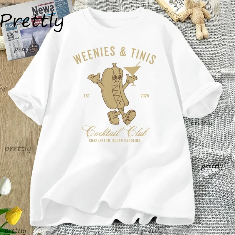 Weenies Tinis одинаковые футболки для девичника для женщин и мужчин футболки для хот-догов коктейльная модная футболка Y2K повседневные футболки с короткими рукавами
Weenies Tinis одинаковые футболки для девичника для женщин и мужчин футболки для хот-догов коктейльная модная футболка Y2K повседневные футболки с короткими рукавами