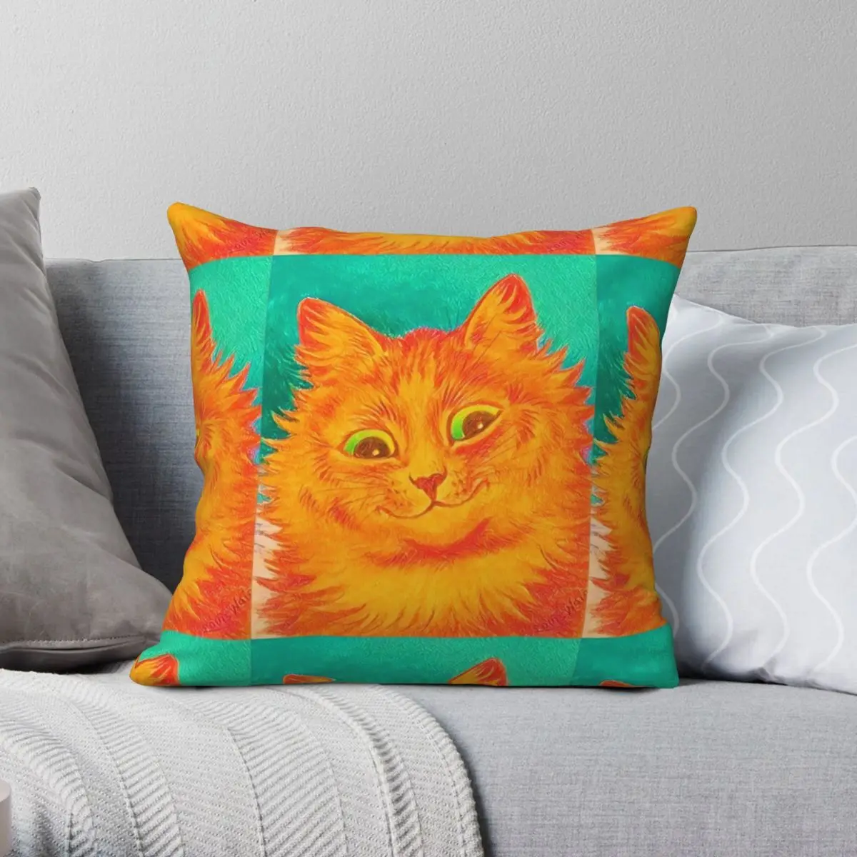 Happy Louis Wain Cat Pillowcase Polyester Linen Velvet Pattern Zip Decor Throw Pillow Case Home Cushion Cover Wholesale
Happy Louis Wain Cat Pillowcase Polyester Linen Velvet Pattern Zip Decor Throw Pillow Case Home Cushion Cover Wholesale