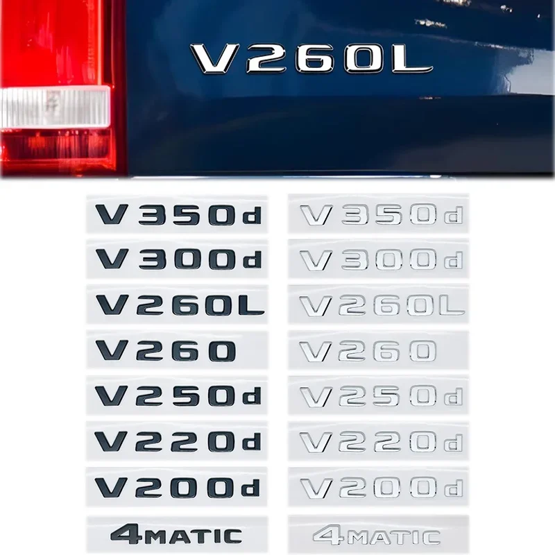 3D NIGHT EDITION Emblem for Mercedes Benz V-Class W447 V260L V200d V220d V250d V300d V350d Fender & Trunk Logo Sticker
3D NIGHT EDITION Emblem for Mercedes Benz V-Class W447 V260L V200d V220d V250d V300d V350d Fender & Trunk Logo Sticker