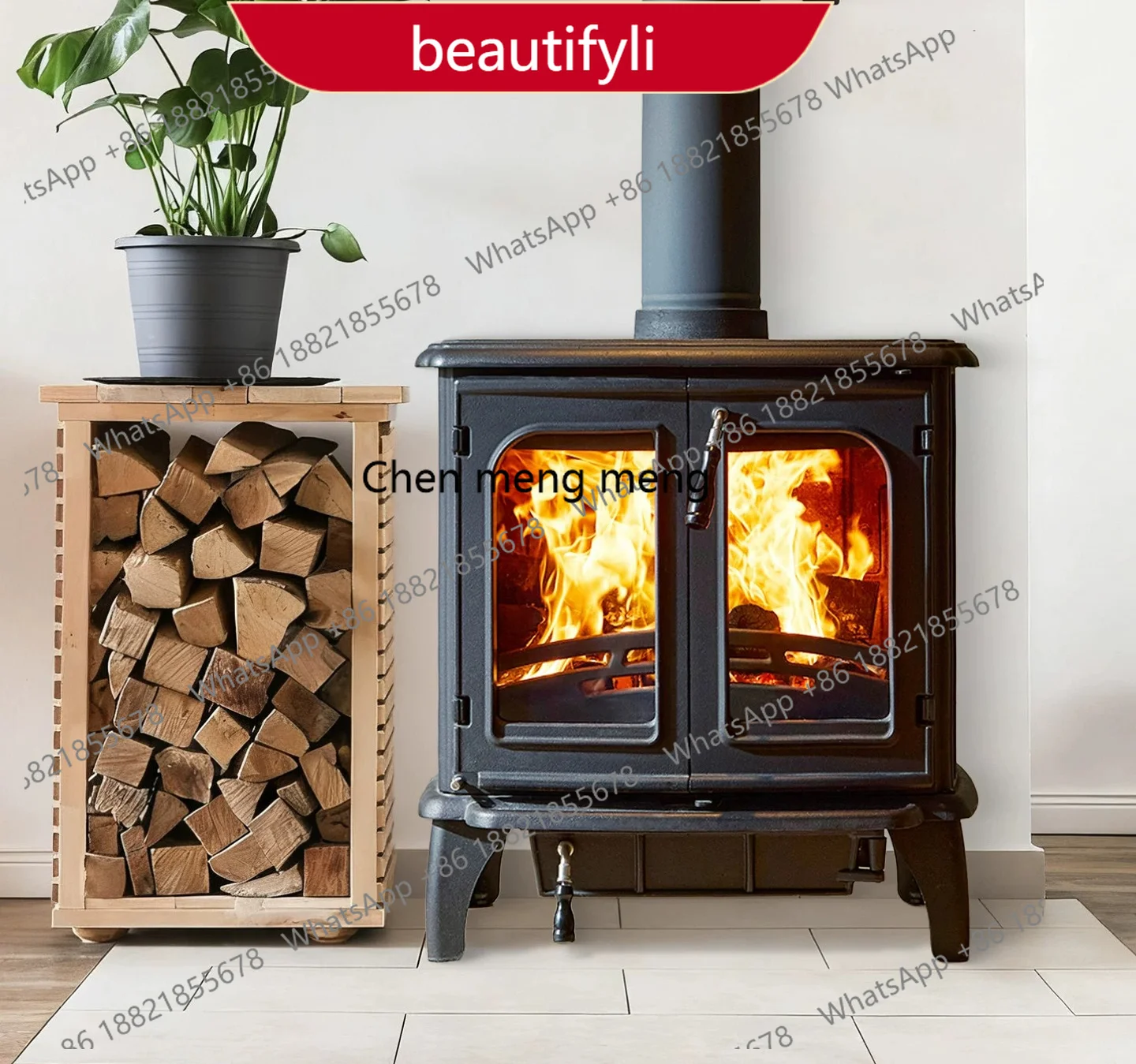 A38 European-style cast iron real fire fireplace wood burning firewood heating stove household villa homestay decoration ZRT1
A38 European-style cast iron real fire fireplace wood burning firewood heating stove household villa homestay decoration ZRT1