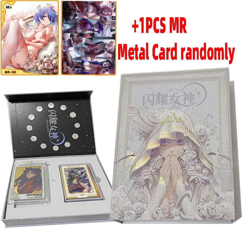 2022 New Shining Goddess Collection Cards +1PCSMR Metal Card Girl Sexy Bikini Anime Gift Game Card for Christmas
2022 New Shining Goddess Collection Cards +1PCSMR Metal Card Girl Sexy Bikini Anime Gift Game Card for Christmas