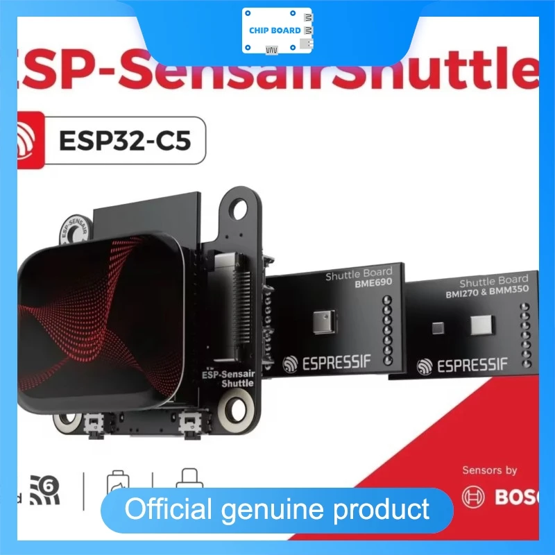 ESP-SensairShuttle Espressif Systems AIoT Sensor Kit – Next-Gen IoT Smart Sensing Solutions
ESP-SensairShuttle Espressif Systems AIoT Sensor Kit – Next-Gen IoT Smart Sensing Solutions