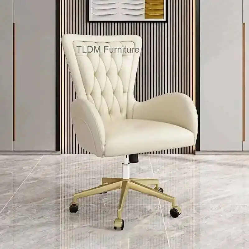 Nordic Lifting Office Chairs Swivel Computer Chairs Comfort Gaming Chair Leather Backrest Armchair Light Luxury Office Furniture
Nordic Lifting Office Chairs Swivel Computer Chairs Comfort Gaming Chair Leather Backrest Armchair Light Luxury Office Furniture