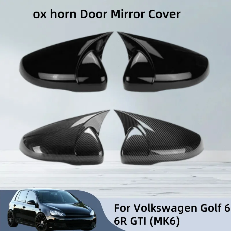 For Volkswagen Golf 6 6R GTI (MK6) Car Accessories Carbon Fiber baked enamel black ox horn Door Mirror Cover Replace
For Volkswagen Golf 6 6R GTI (MK6) Car Accessories Carbon Fiber baked enamel black ox horn Door Mirror Cover Replace