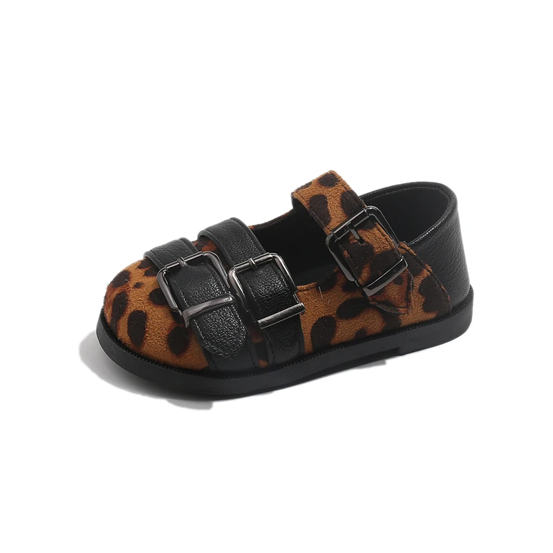 Girls Leopard Print Mary Janes Fall 2026 Round Toe Dress Shoes Kid's Adjustable Buckle Strap Flats (EU 21-30)
Girls Leopard Print Mary Janes Fall 2026 Round Toe Dress Shoes Kid's Adjustable Buckle Strap Flats (EU 21-30)