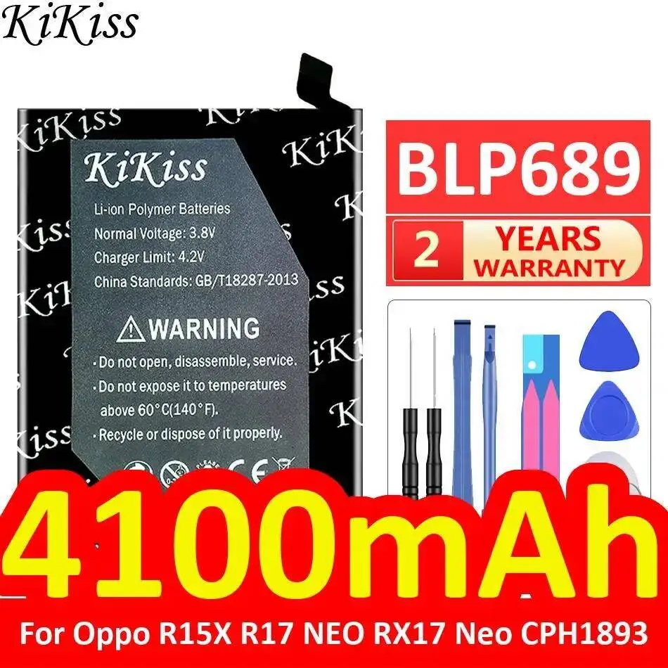 Для Oppo R15X R17 Neo RX17 CPH1893 аккумулятор мобильного телефона 4100 мАч BLP689 высокая эффективность
Для Oppo R15X R17 Neo RX17 CPH1893 аккумулятор мобильного телефона 4100 мАч BLP689 высокая эффективность
