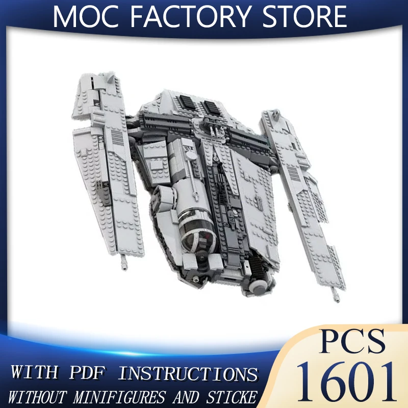 MOC Building Block Fondor Haulcraft Model Science Fiction Spacecraft Technology Bricks DIY Assembled Aerocraft Toy Gifts
MOC Building Block Fondor Haulcraft Model Science Fiction Spacecraft Technology Bricks DIY Assembled Aerocraft Toy Gifts