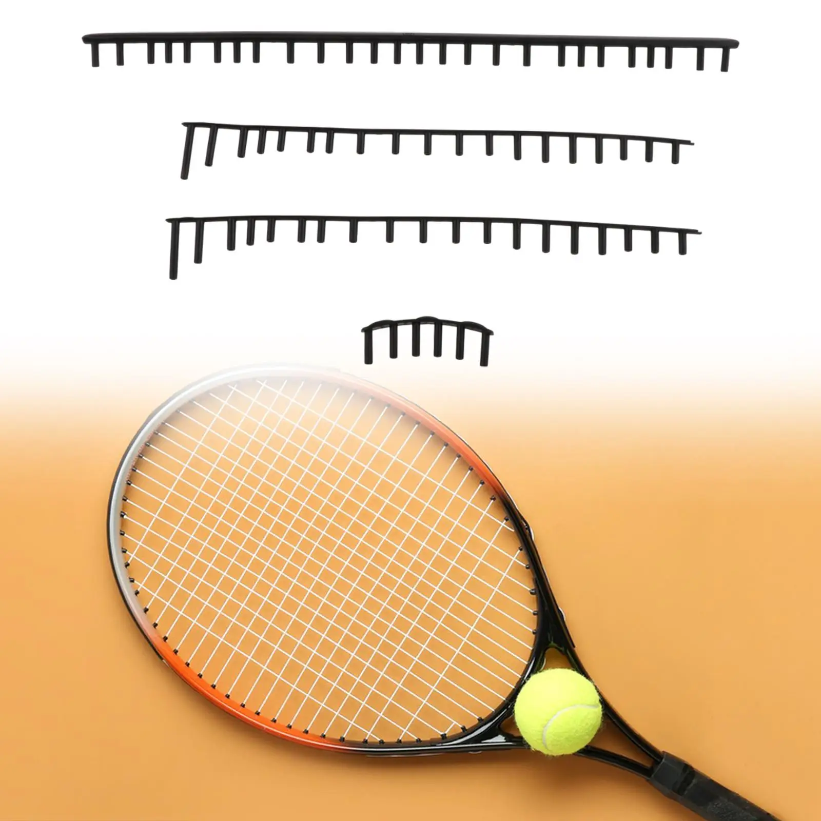 Tennis Racket Grommets Sturdy Professional Essential Guard Racket Maintenance Tennis Grommet Strips Replacement for Pro 90
Tennis Racket Grommets Sturdy Professional Essential Guard Racket Maintenance Tennis Grommet Strips Replacement for Pro 90