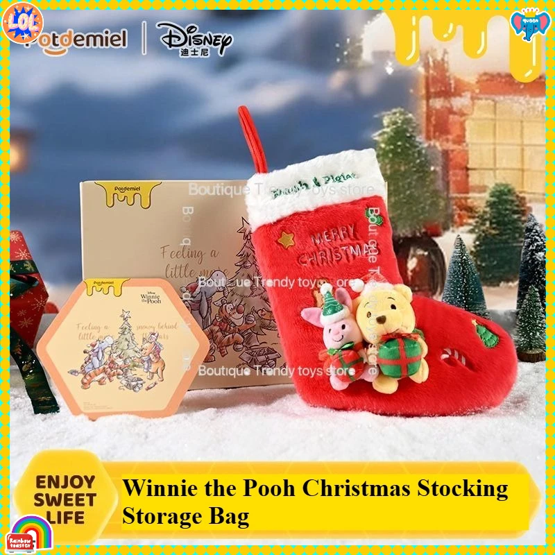 2025 New Disney Authentic Winnie the Pooh Piglet Christmas Stocking Potdemiel Honey Pot Birthday Gift Box Xmas Decor
2025 New Disney Authentic Winnie the Pooh Piglet Christmas Stocking Potdemiel Honey Pot Birthday Gift Box Xmas Decor