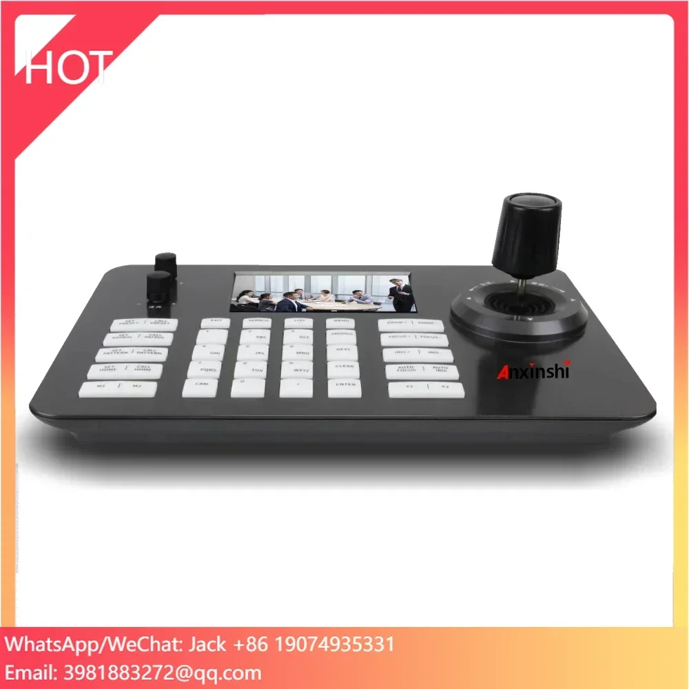 Network 4D Joystick POE IP PTZ Keyboard Controller
Network 4D Joystick POE IP PTZ Keyboard Controller