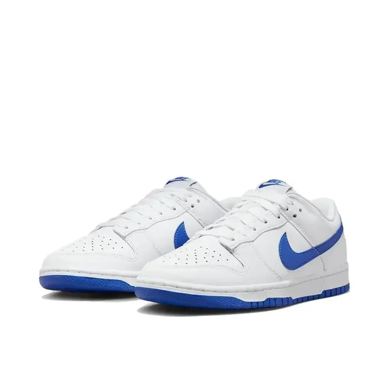 Nike Dunk Low White Hyper Royal Blue Ретро повседневная мужская обувь для скейтборда Спортивные кроссовки на открытом воздухе Мужские DV0831-104
Nike Dunk Low White Hyper Royal Blue Ретро повседневная мужская обувь для скейтборда Спортивные кроссовки на открытом воздухе Мужские DV0831-104