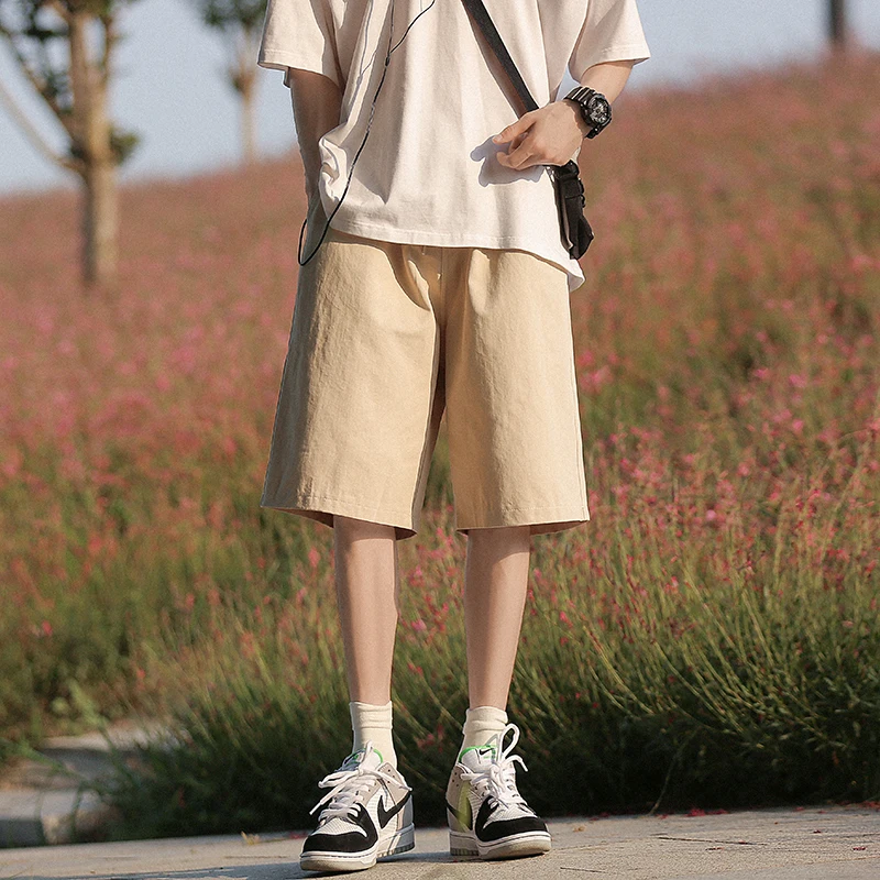 Loose Men's ort Pants Five Parts Summer Faion Brand y Casual Sports Mid-Calf Straight Leg Breathable Cotton orts
Loose Men's ort Pants Five Parts Summer Faion Brand y Casual Sports Mid-Calf Straight Leg Breathable Cotton orts