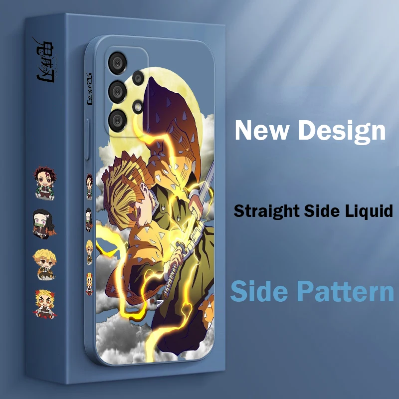 Demon Slayer Kamado Tanjirou Phone Case For Samsung A55 A53 A33 A52 A32 A71 A51 A21S A35 A25 5G Liquid Left Rope Funda
Demon Slayer Kamado Tanjirou Phone Case For Samsung A55 A53 A33 A52 A32 A71 A51 A21S A35 A25 5G Liquid Left Rope Funda