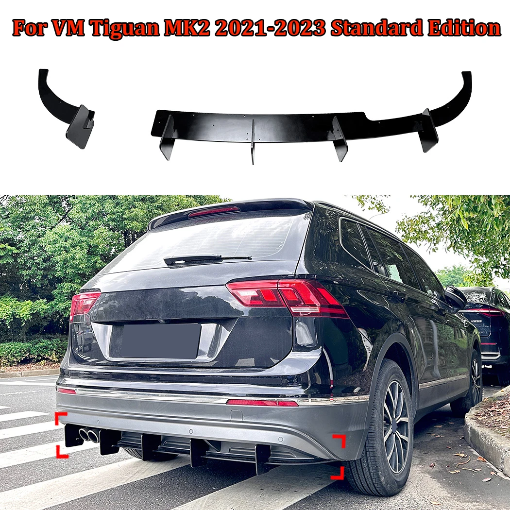 For VW Tiguan MK2 2021-2023 Standard Edition Car Rear Bumper Diffuser Flag Spoiler Splitter Accessories Trim
For VW Tiguan MK2 2021-2023 Standard Edition Car Rear Bumper Diffuser Flag Spoiler Splitter Accessories Trim
