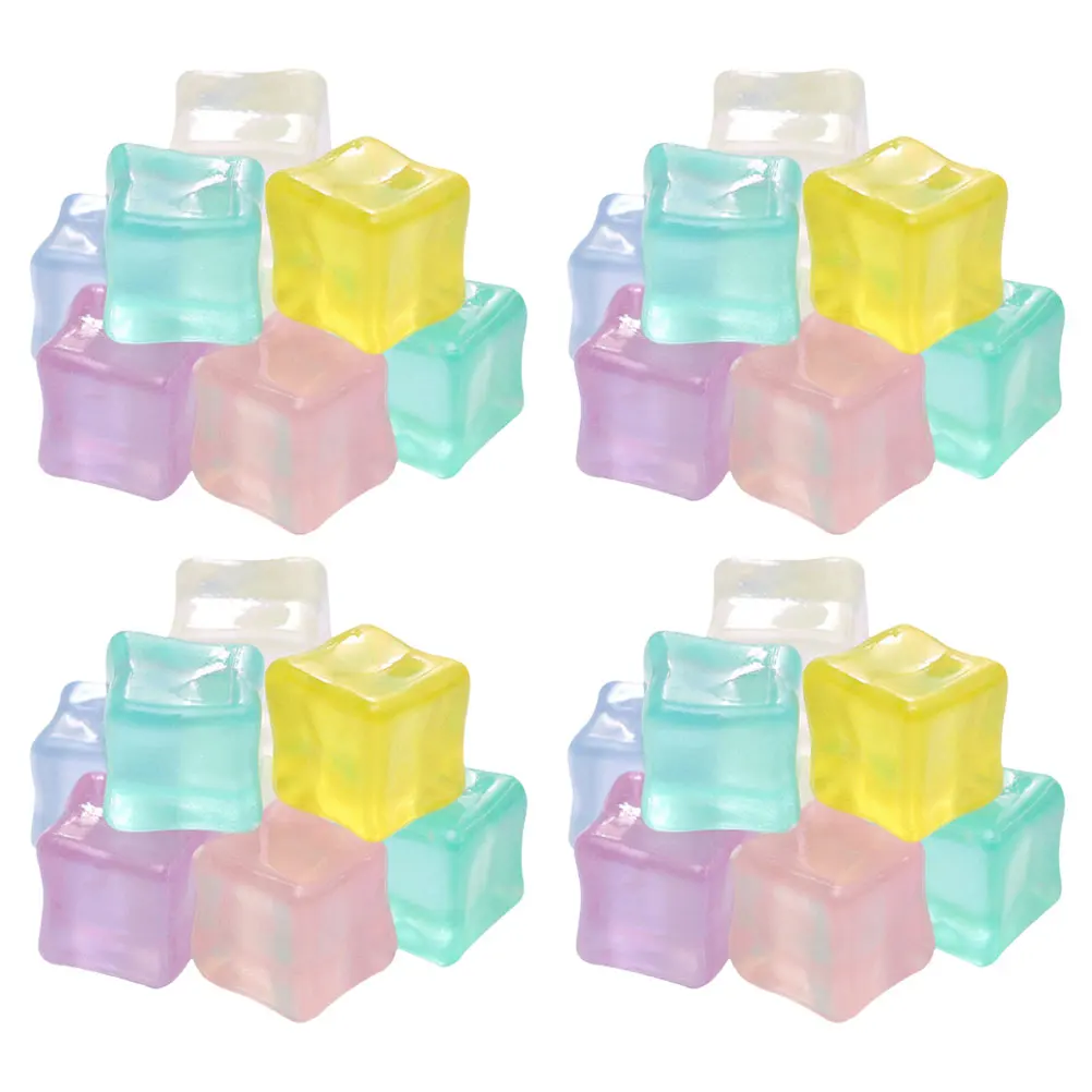 50 Pcs Luminous Ice Cubes Fake Decorative Wedding Photography Props for Decoration Accessories Resin
50 Pcs Luminous Ice Cubes Fake Decorative Wedding Photography Props for Decoration Accessories Resin