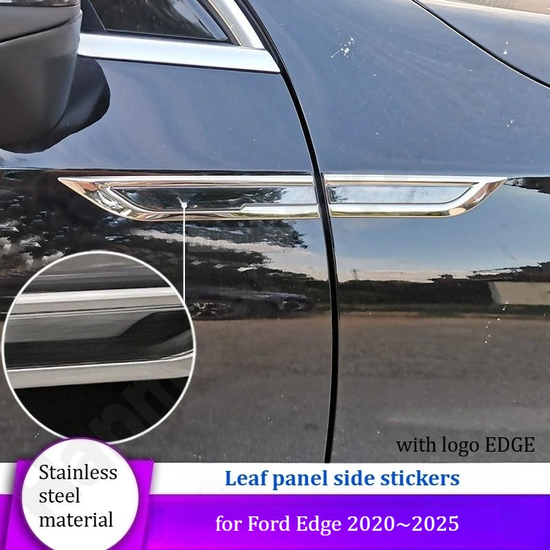 for Ford Edge 2020~2025 Car leaf panel side label/body door side label decoration label/exterior modification accessories
for Ford Edge 2020~2025 Car leaf panel side label/body door side label decoration label/exterior modification accessories