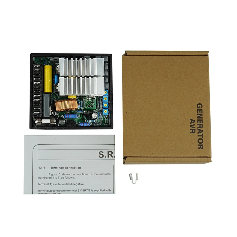SR7-2G Generator Parts Auto Voltage Regulator AVR Convenient Voltage Regulator Board Regulator Board Module-A73X
SR7-2G Generator Parts Auto Voltage Regulator AVR Convenient Voltage Regulator Board Regulator Board Module-A73X