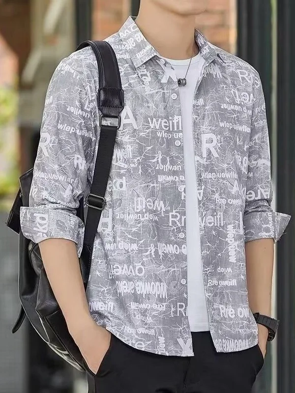 Men's Ice Silk Long Sve irt Spring Summer Autumn Casual Sle fiti Design Loose Fit Sun Protection Outerwear
Men's Ice Silk Long Sve irt Spring Summer Autumn Casual Sle fiti Design Loose Fit Sun Protection Outerwear