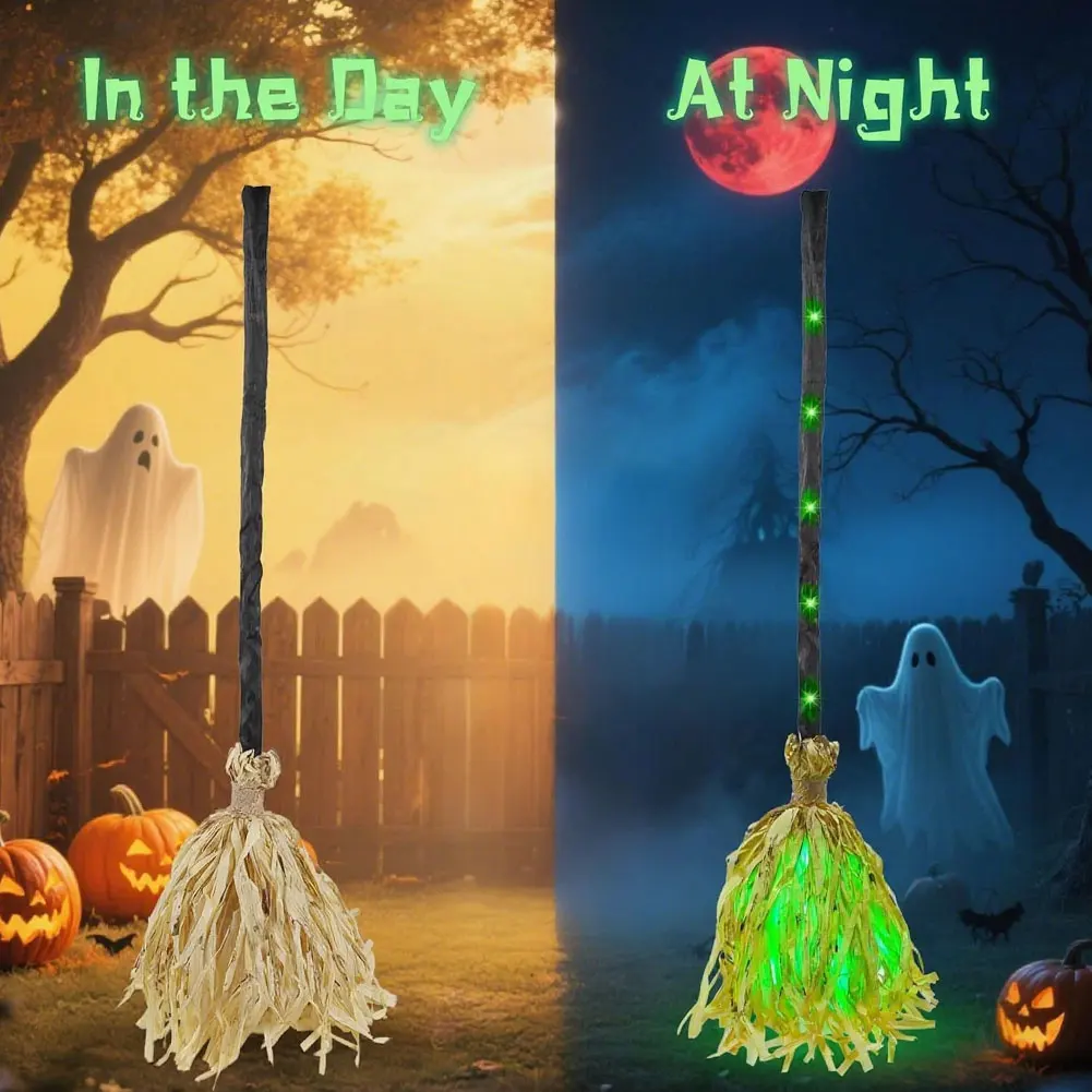 Witches Brooms For Halloween Decor Animated Gentle Up Transferring Broomstick With Spookys Sounds For Halloween Celebrations
Witches Brooms For Halloween Decor Animated Gentle Up Transferring Broomstick With Spookys Sounds For Halloween Celebrations