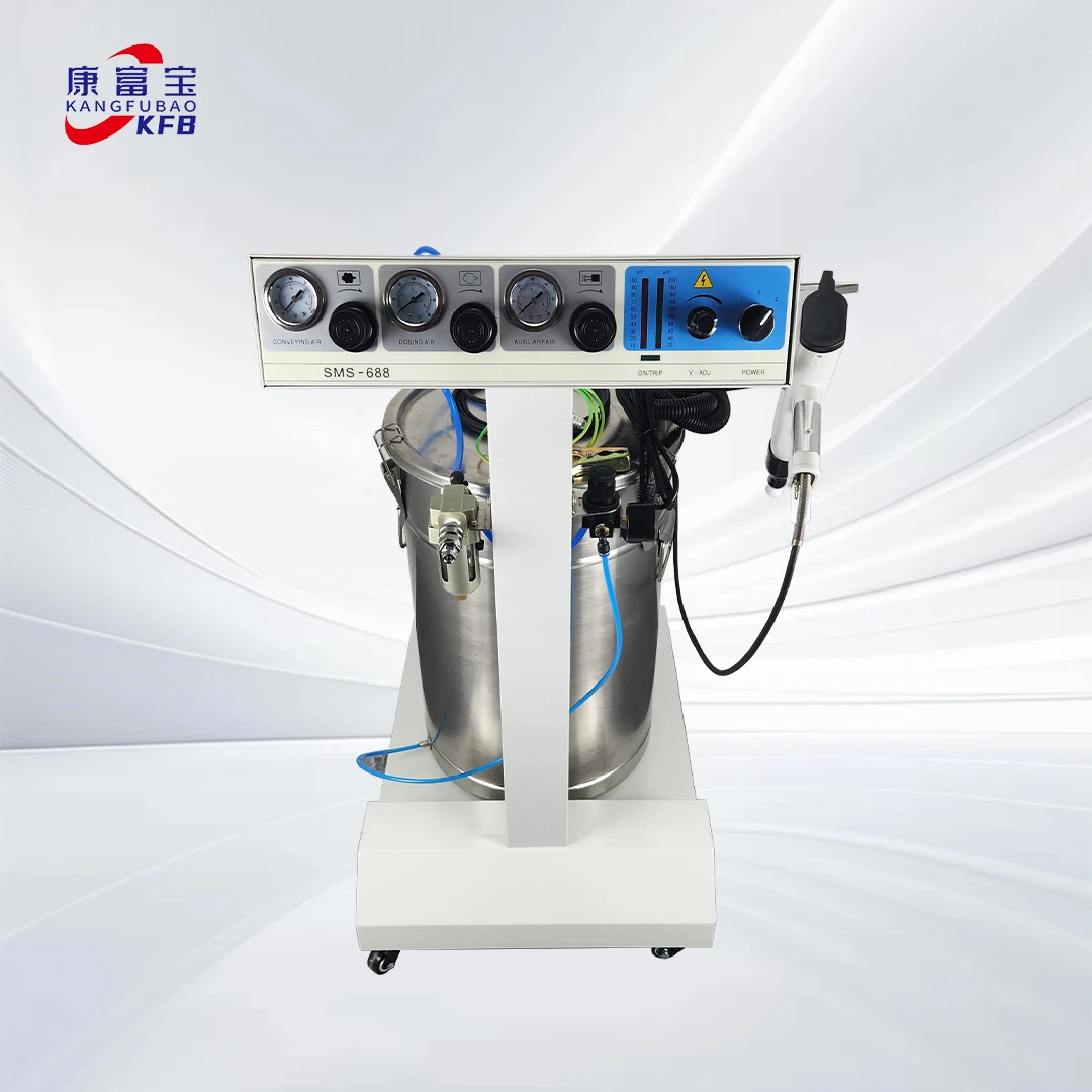KST-201 & SMS-688 Electrostatic Powder Coating Equipment with Steel Substrate and Engine Core Compatible with KCI Spray Guns
KST-201 & SMS-688 Electrostatic Powder Coating Equipment with Steel Substrate and Engine Core Compatible with KCI Spray Guns