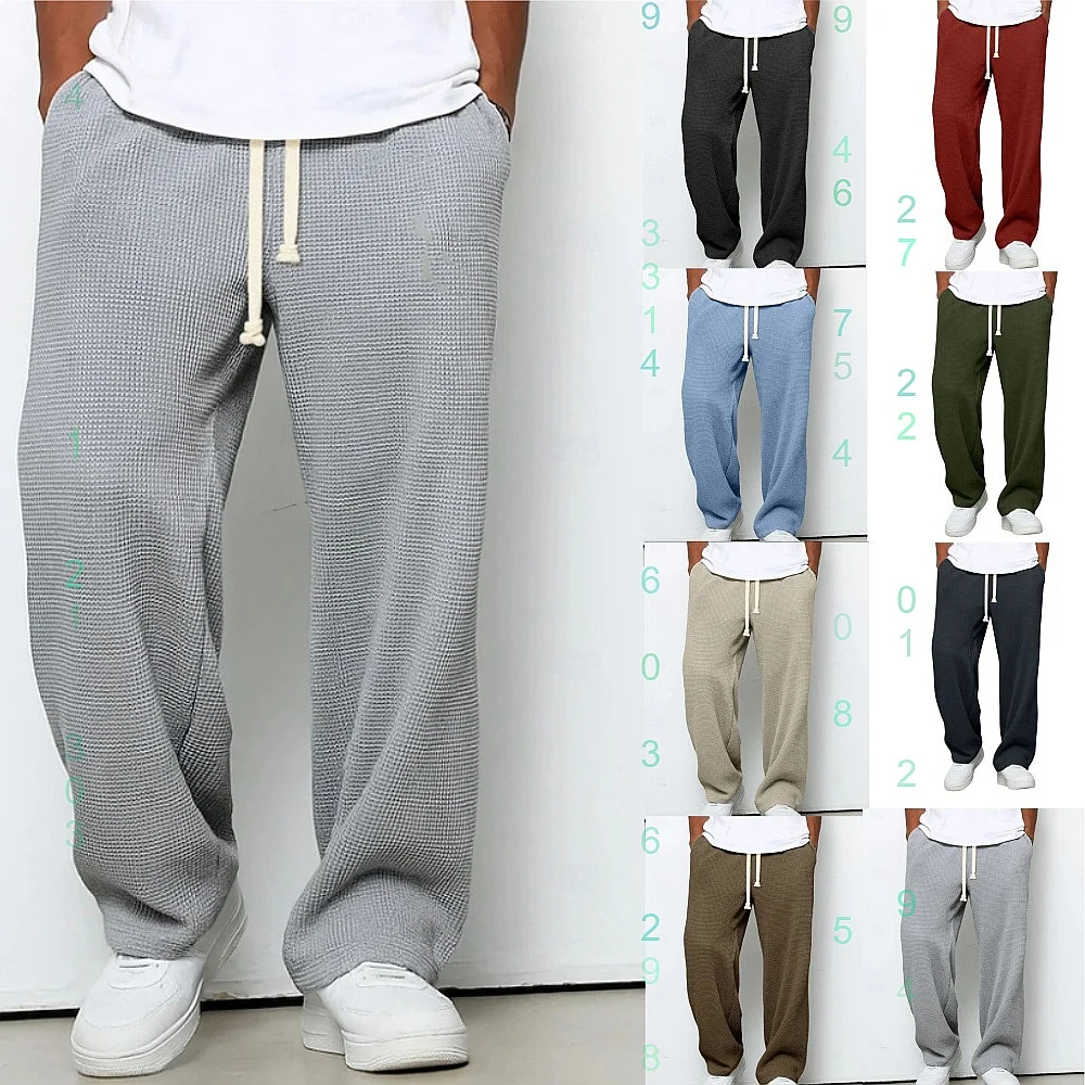 Men's Loose Drop Crotch Joggers Sweatpants Casual Straight Leg Pants Trousers Spring Summer
Men's Loose Drop Crotch Joggers Sweatpants Casual Straight Leg Pants Trousers Spring Summer