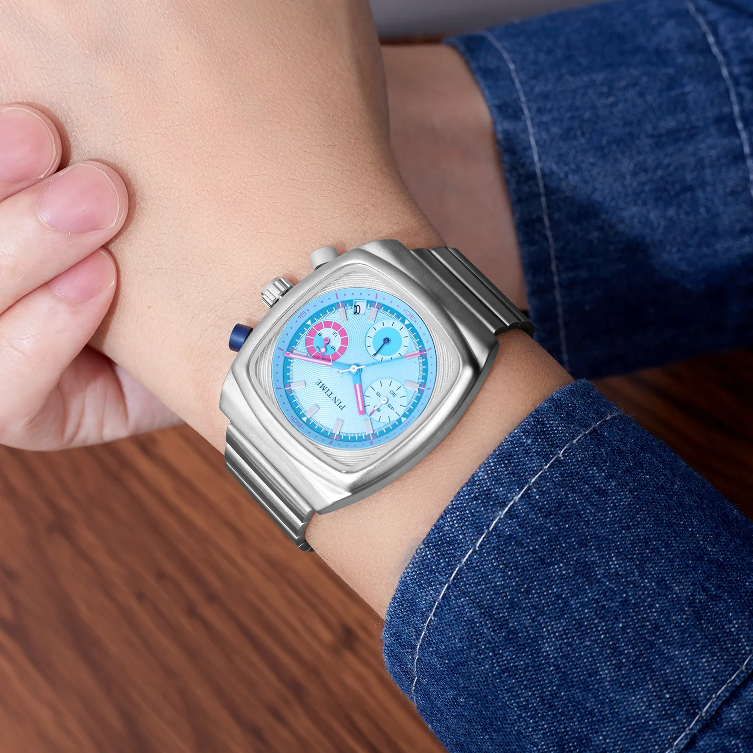 Classic Unique Style Sports Multifunctional Fashion Quartz Watch Mens Six-pin Creative Men Watch Business Clock AAA Mens Watch
Classic Unique Style Sports Multifunctional Fashion Quartz Watch Mens Six-pin Creative Men Watch Business Clock AAA Mens Watch