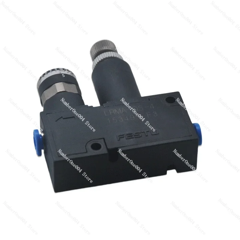 Miniature Precision Pressure Regulator Valve - LRMA-QS-4 / LRMA-QS-8 Models for Pneumatic Systems
Miniature Precision Pressure Regulator Valve - LRMA-QS-4 / LRMA-QS-8 Models for Pneumatic Systems