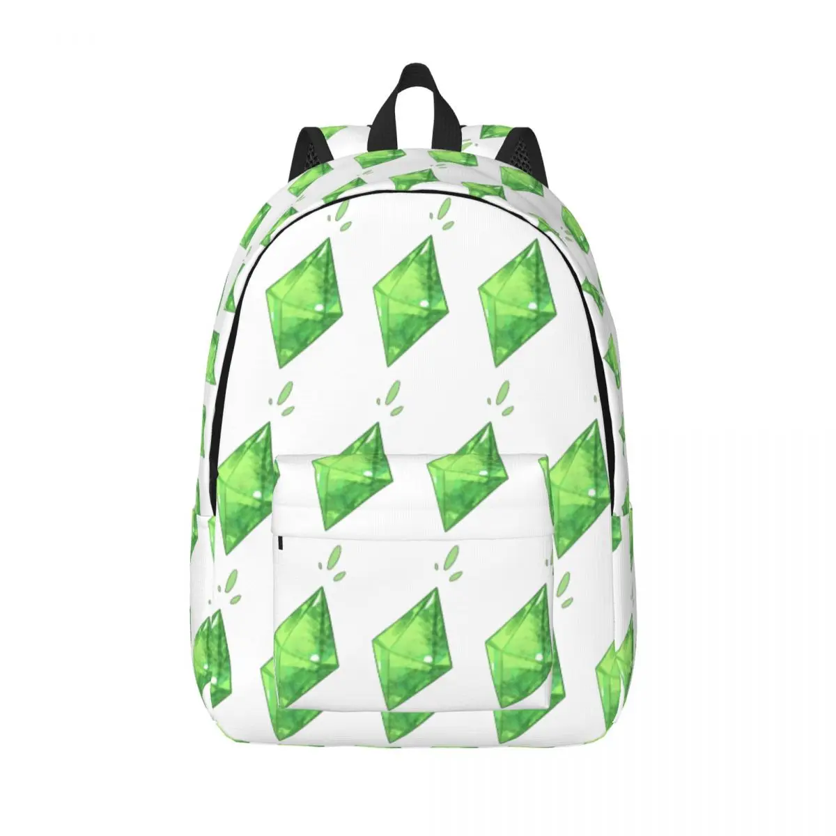 Зеленый студенческий рюкзак Plumbob, школьная сумка, походный дорожный рюкзак для мужчин и женщин, модная сумка для книг, сумки на плечо
Зеленый студенческий рюкзак Plumbob, школьная сумка, походный дорожный рюкзак для мужчин и женщин, модная сумка для книг, сумки на плечо