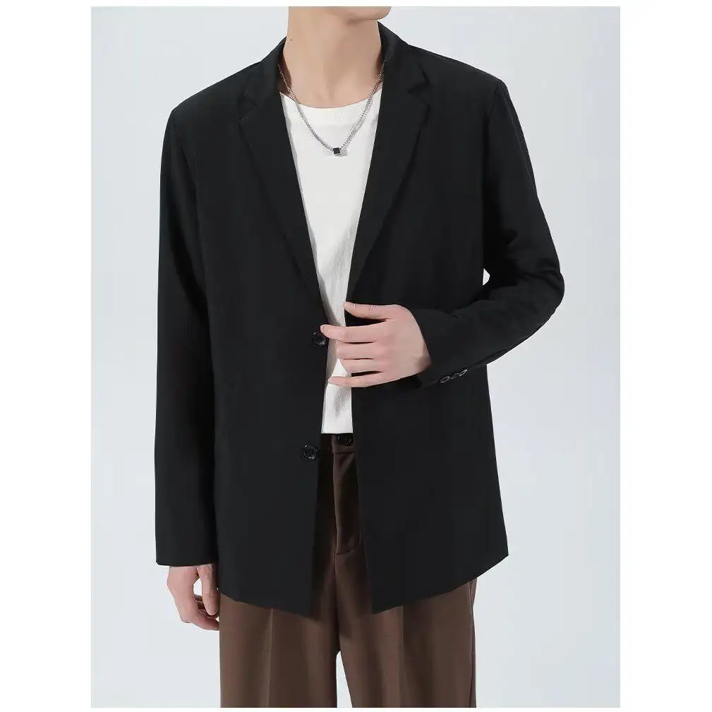 Casual Men's Suit Jacket Versatile Stylish Spring Autumn High-End Feeling Polyester Fiber Long Sleeve Two Button Double Row
Casual Men's Suit Jacket Versatile Stylish Spring Autumn High-End Feeling Polyester Fiber Long Sleeve Two Button Double Row