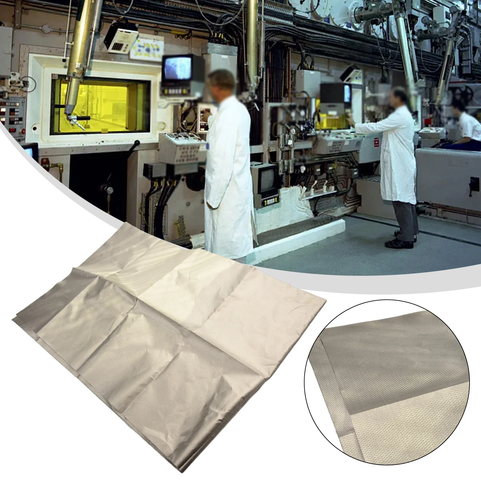 1*1M*1.45M Radiation Protection Fabric Radiation Protection/Conductive/RFID/Signal Shielding/EMF Blocking Fabric
1*1M*1.45M Radiation Protection Fabric Radiation Protection/Conductive/RFID/Signal Shielding/EMF Blocking Fabric