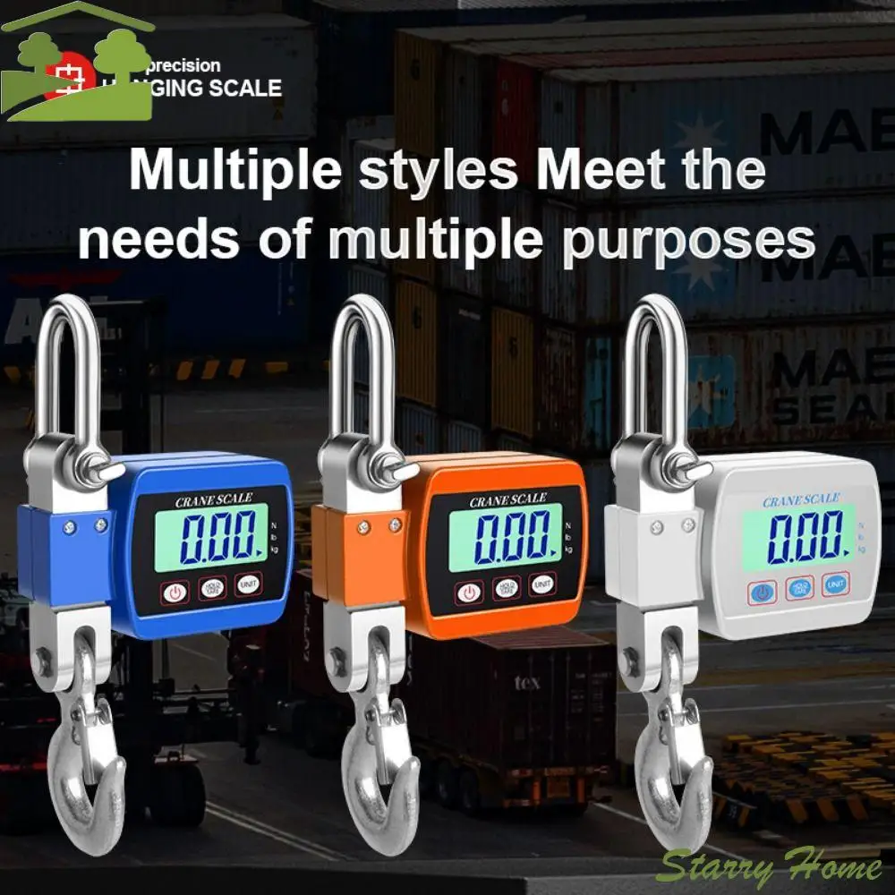 0.05-500kg Crane Scale LCD Digital High Precision Digital Electronic Scale Handheld Multi-purpose Industrial Hanging Scale
0.05-500kg Crane Scale LCD Digital High Precision Digital Electronic Scale Handheld Multi-purpose Industrial Hanging Scale