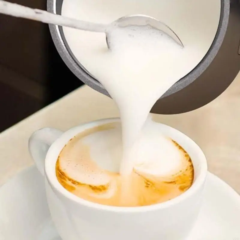 Multifunctional Electric Milk Frother Automatic Shutoff Stainless Steel Texture
Multifunctional Electric Milk Frother Automatic Shutoff Stainless Steel Texture